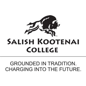 Salish Kootenai College logo of a bison