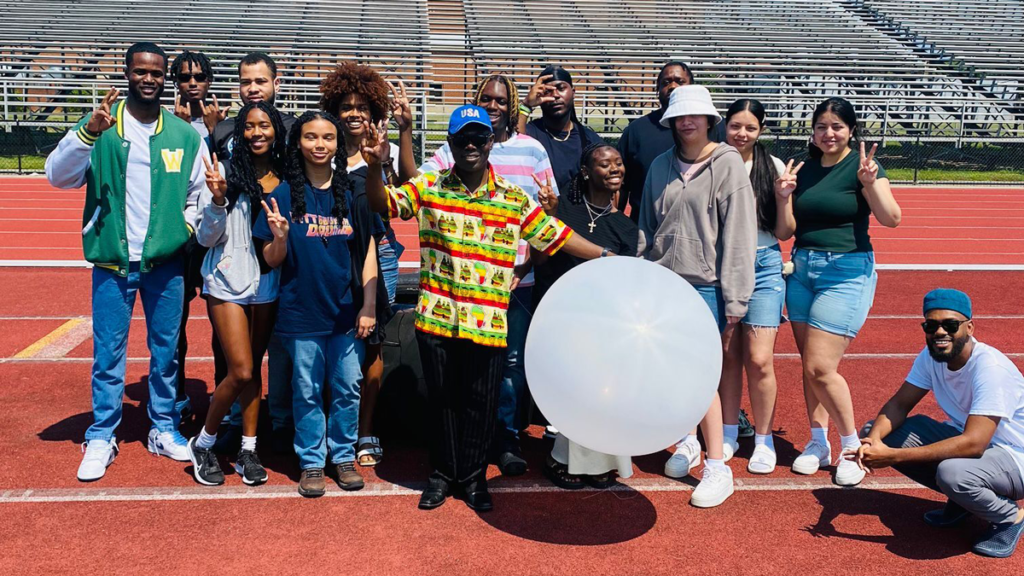 Students gathering for a photo during the 2024 Climate Science Program.