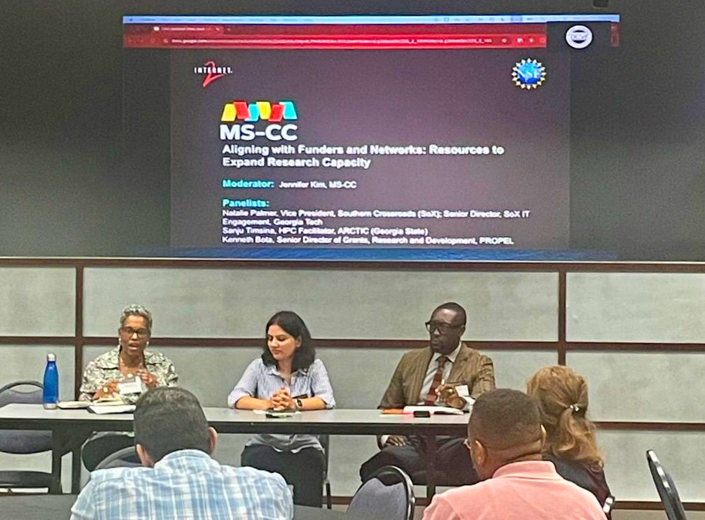 Clark Atlanta University workshop panel