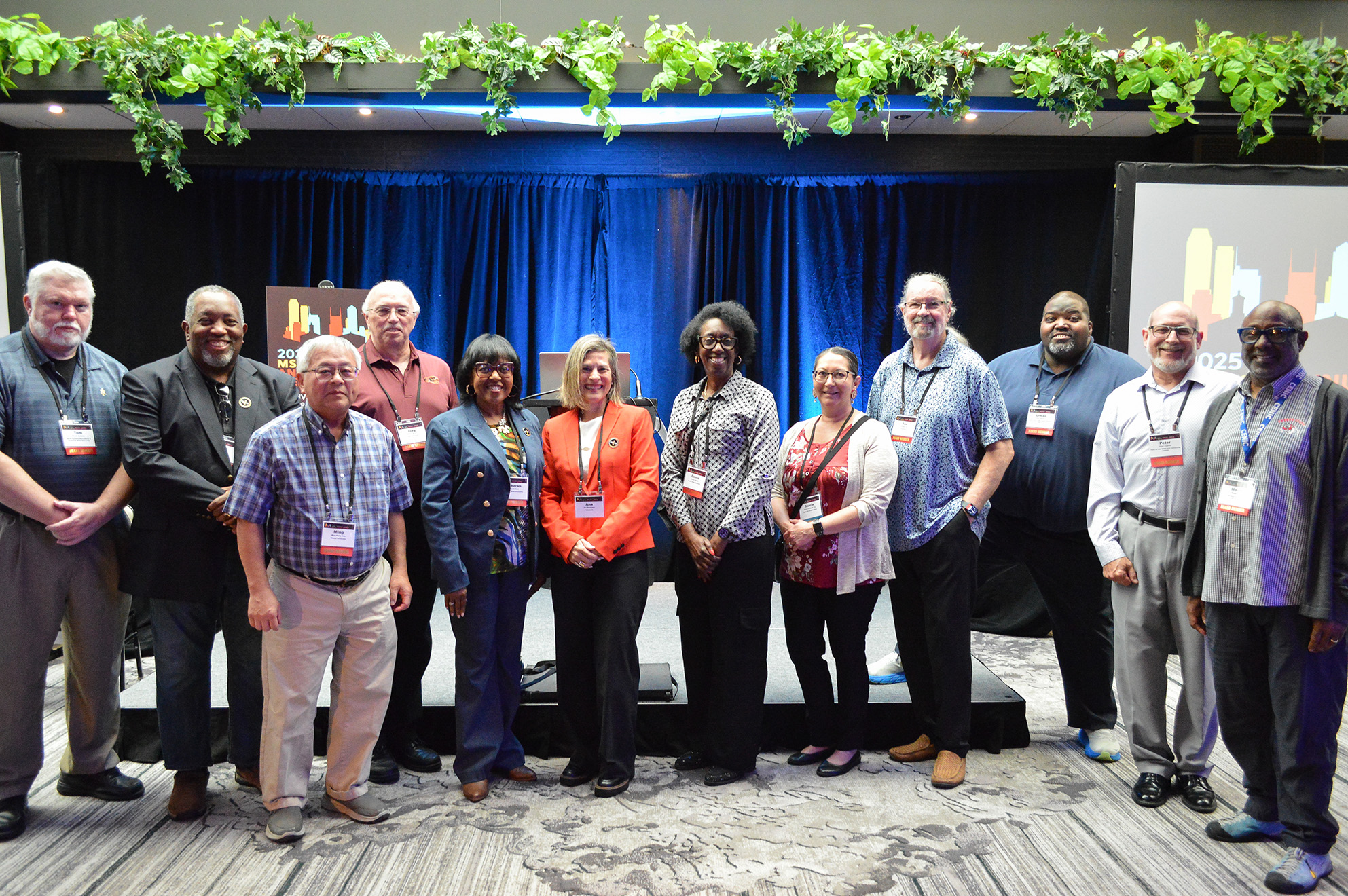 Group of professionals gathering for a photo at the 2025 MS-CC Annual Meeting.