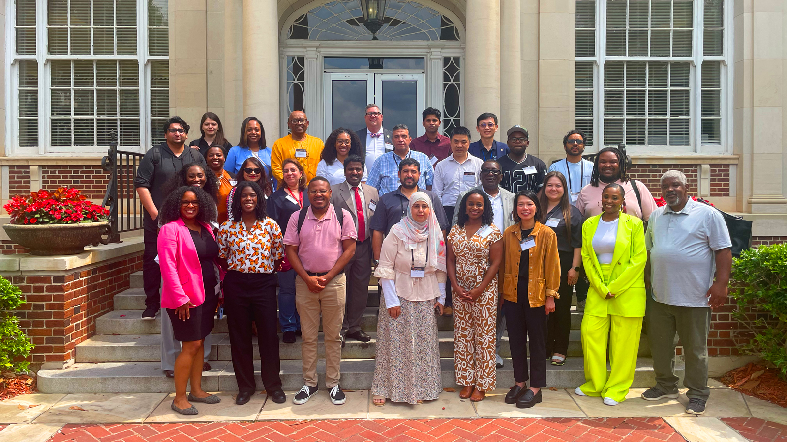 Clark Atlanta University Group photo.